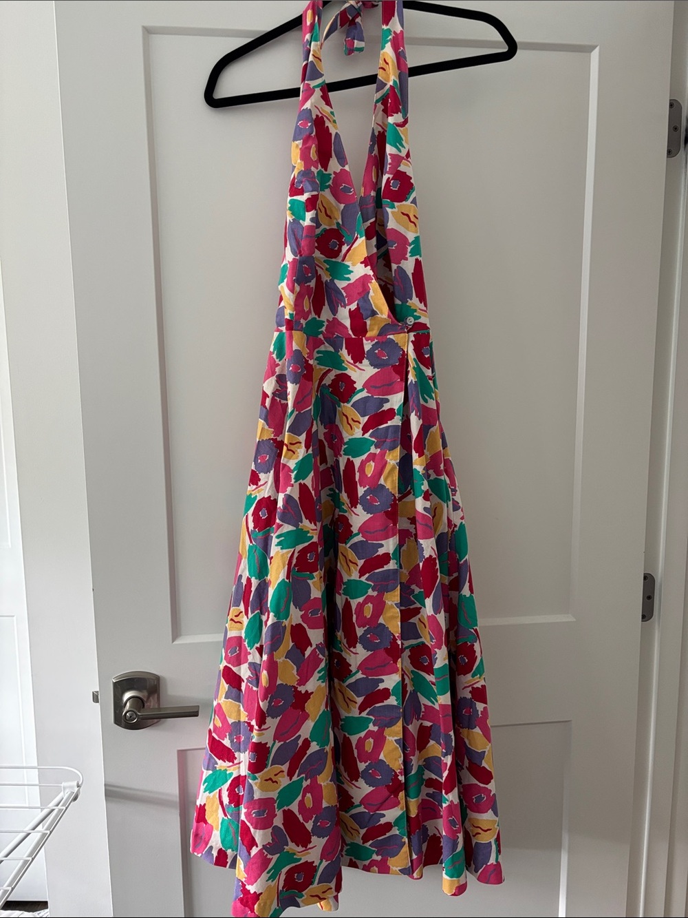 Vintage Laura Ashley Halter Dress - Size M (vintage size 14)